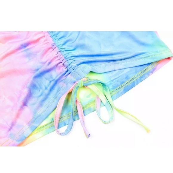 FINAL PRICE Tie Dye 2 pc. Skirt + Crop Top Set - Picture 3 of 5